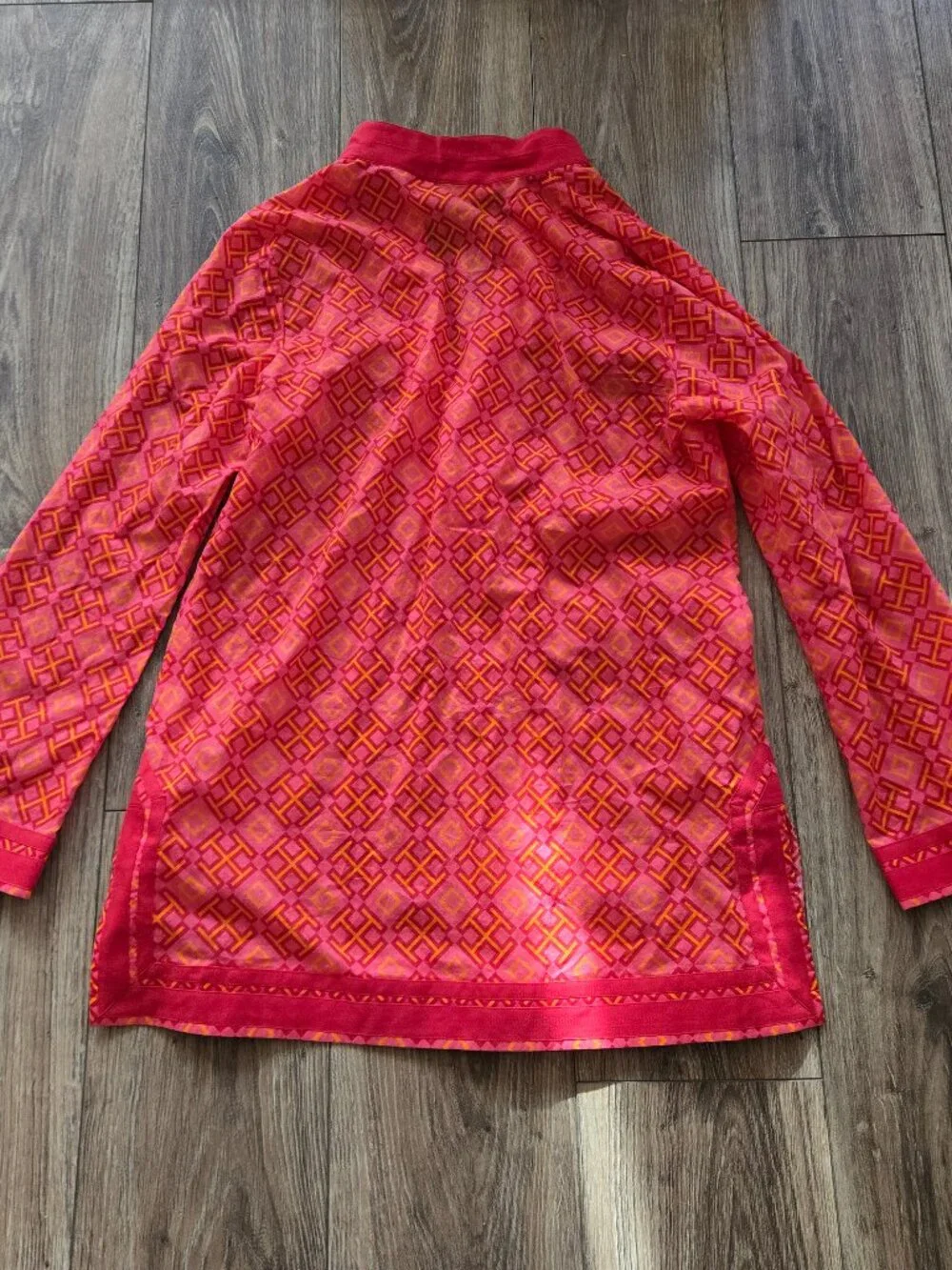 Tory Burch Classic 4T Printed Tory Tunic